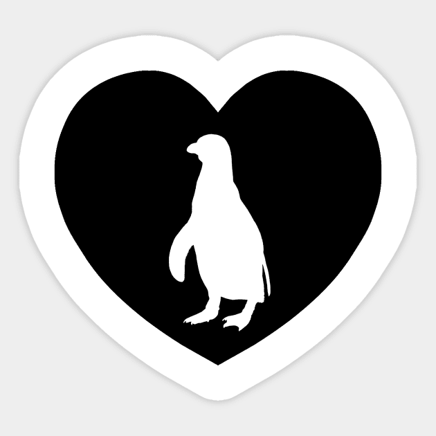 Penguin Love | I Heart... Sticker by gillianembers